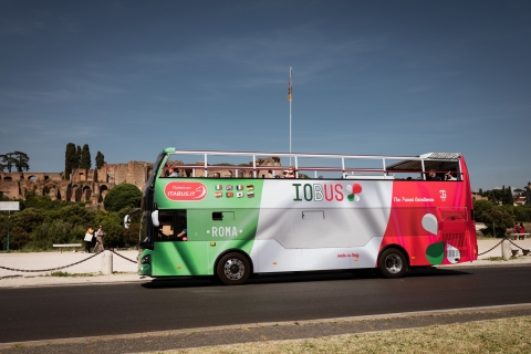 Rome : visite de la ville en bus à arrêts multiples à toit ouvertBillet 48 heures