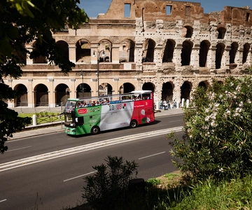 Rome: Hop-On Hop-Off Open-Top Bus City Tour