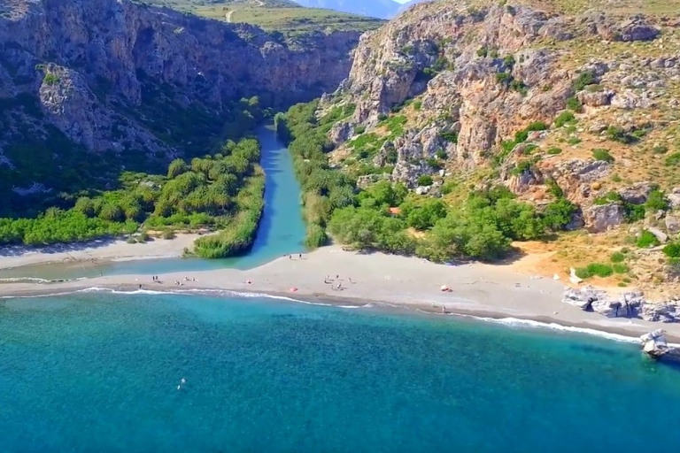 Da Retimo/La Canea: escursione alla spiaggia delle palme di PreveliTour da La Canea