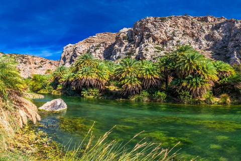 From Rethymno/Chania: Day Trip to Preveli Palm Beach Tour from Rethimno