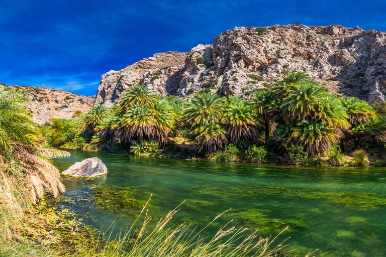 Depuis Réthymnon/La Canée : journée à la plage de PreveliExcursion au départ de La Canée