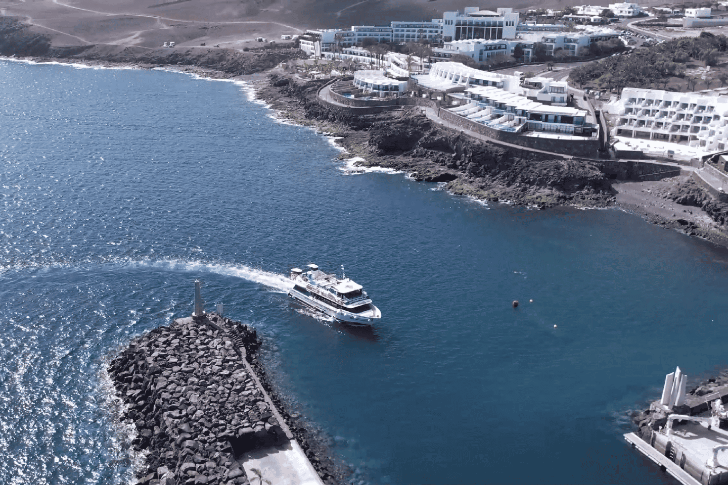 Lanzarote : Transfert en Bateau entre Puerto del Carmen et Puerto Calero