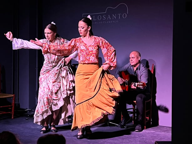 Valencia: Palosanto Flamenco Show Ticket with Drink