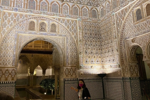Sevilla: Visita guiada a los Reales AlcázaresVisita guiada en inglés. Entradas incluidas