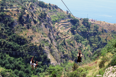 Furore: Flug des Engels Zipline-Erlebnis