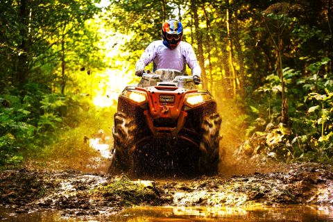 Falmouth: Adventure Park Guided Tour on ATV with Lunch