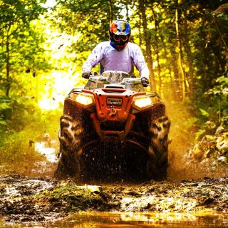 Falmouth: Adventure Park Guided Tour on ATV with Lunch