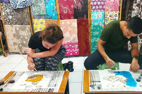 Clase magistral de batik con proceso completo