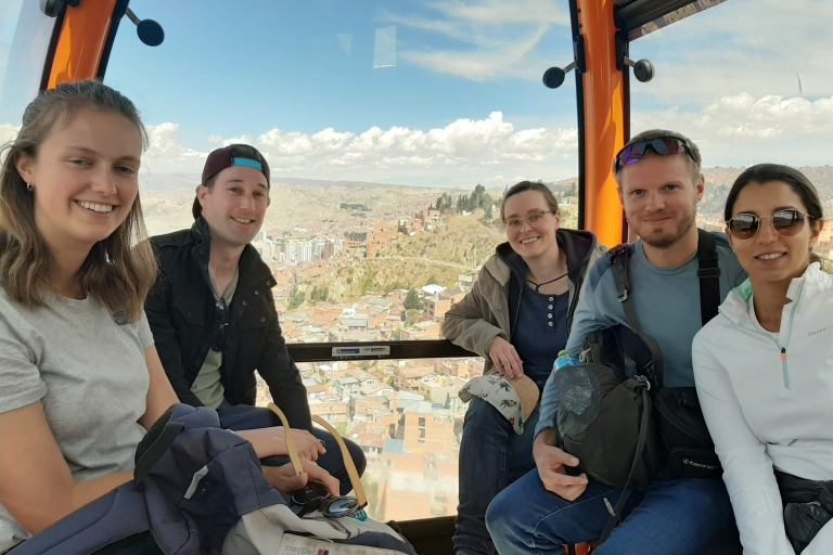 La Paz: stadswandeling met hoogtepunten met kabelbaan15.00 uur rondleiding
