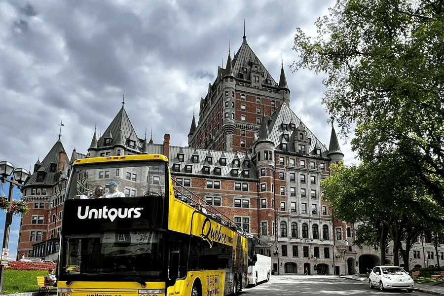 Quebec City: 1-stündige Express-Doppeldecker-Bustour. Foto: GetYourGuide