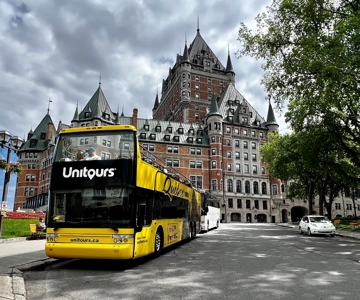 Quebec City: 1-Hour Express Double-Decker Bus Tour
