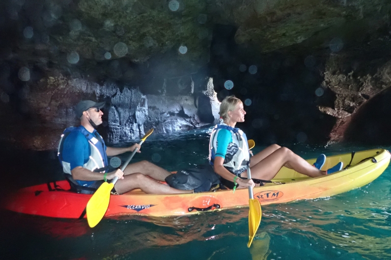 Las Palmas: Mogán Kajak en Snorkelen Begeleide Grotten TourKajak- en snorkeltocht in grotten in Mogan