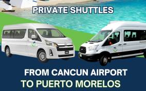 One-Way or Round Trip Airport Transfer to Puerto Morelos
