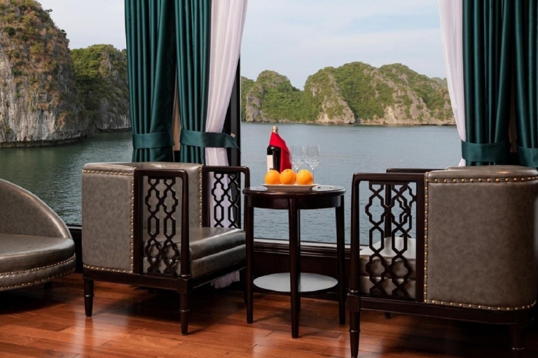 Halong Bay: 2-Day Luxury Cruise with Private Balcony & Cave 2-Day Halong Bay Luxury Cruise With Private Balcony