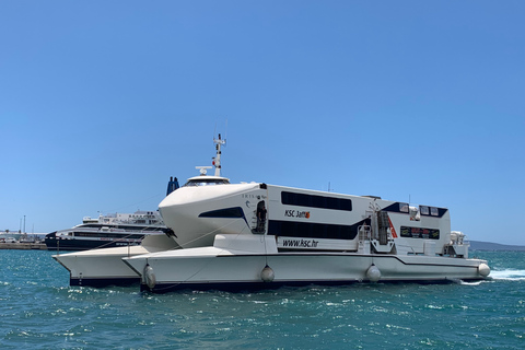 From Split: Roundtrip Ferry Transfer to Bol on Brac Island Transfer from Split to Bol (Brac)