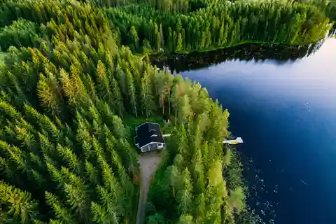 Au départ de Rovaniemi : Flotteur du lac de la Forêt du Soleil de Minuit