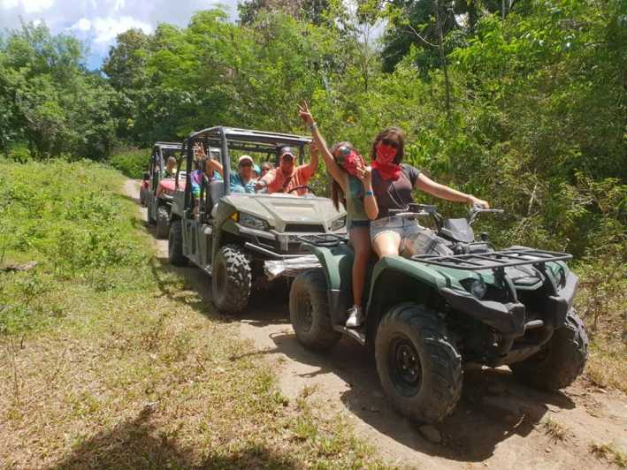 St. Kitts: Jungle Bikes ATV e tour guidato sulla spiaggia