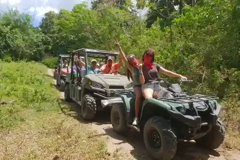 St. Kitts: Jungle Bikes ATV and Beach Guided Tour