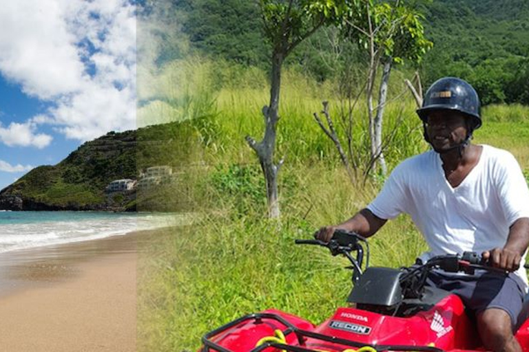 St Kitts: Jungle Bikes offroad-buggytourSt Kitts: offroad-buggy-eilandtour met transfer