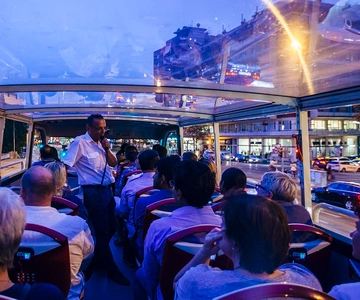 Vienna: Big Bus City Highlights Night Tour with Live Guide