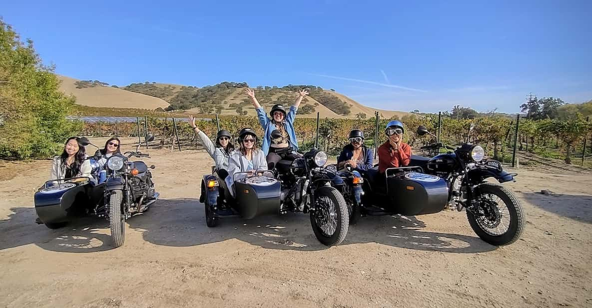 Paso Robles Sidecar Winery Tour With Tastings Getyourguide 5352