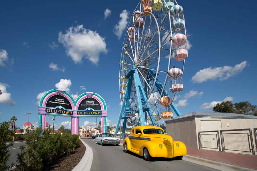Kissimmee: Old Town Riesenrad, Attraktionen und Abendessen. Foto: GetYourGuide Kissimmee: Old Town Riesenrad, Attraktionen und Abendessen. Foto: GetYourGuide