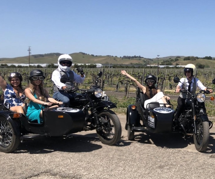Santa Cruz: Sidecar Wine Tour with Guide and Wine Tasting