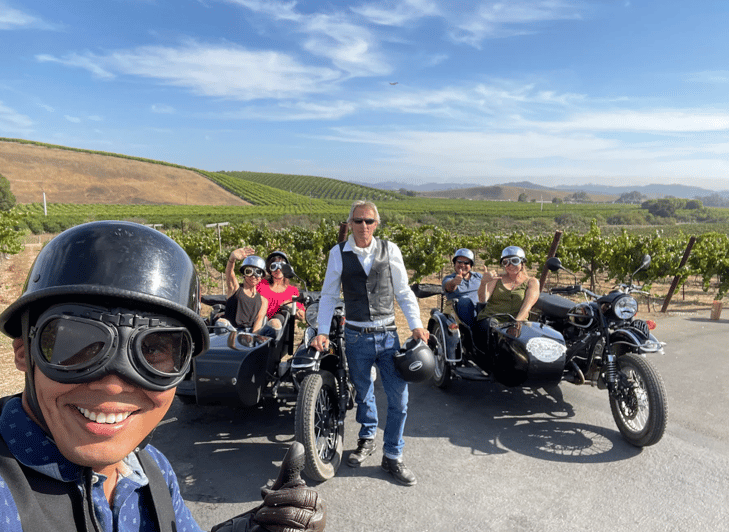 San Luis Obispo Private Sidecar Wine Tour With Wine Tasting Getyourguide 7869