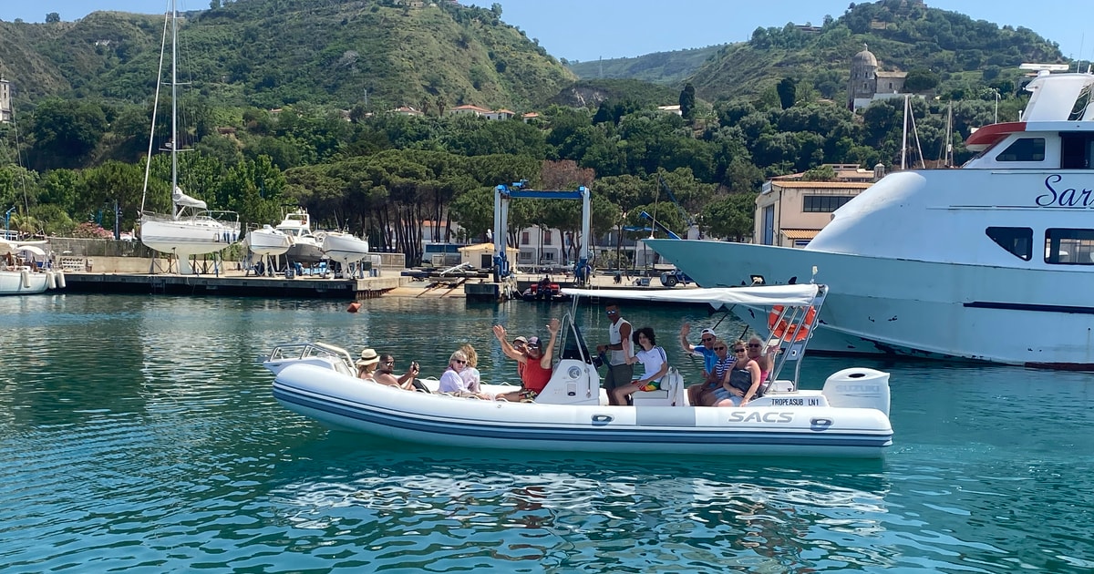 Tropea: Private Tour Mit Skipper Nach Capo Vaticano 