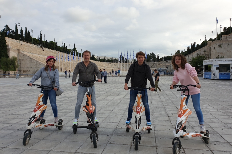 Athènes : visite guidée de la ville en scooter électrique TrikkeVisite de 90 minutes