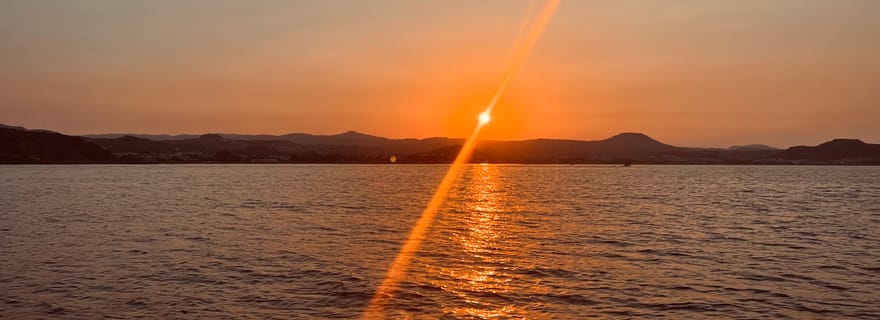 Faliraki : croisière au coucher du soleil avec Aperol, bières et vin à volonté
