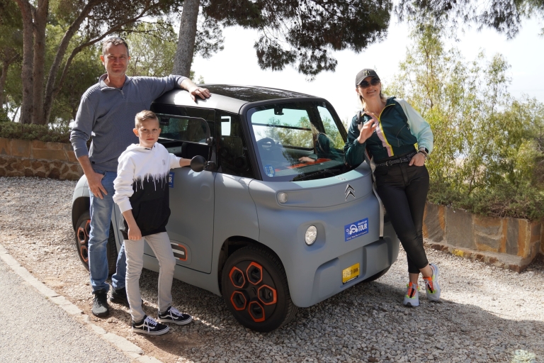 Malaga: stadstour met elektrische auto en wandeling door historisch centrum