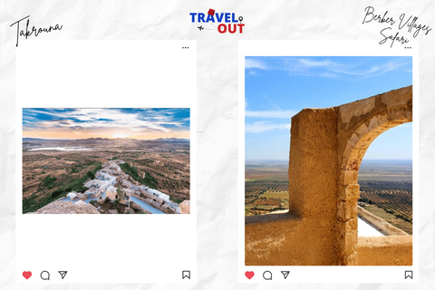 Hammamet: Takrouna, Jradou, Zriba, Water Temple Private Tour Private Minivan for Groups up to 6 with Driver-Host