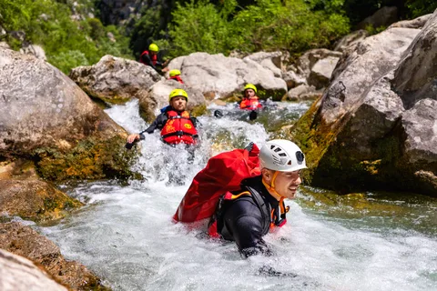 From Split/Šestanovac: Canyoning on Cetina River