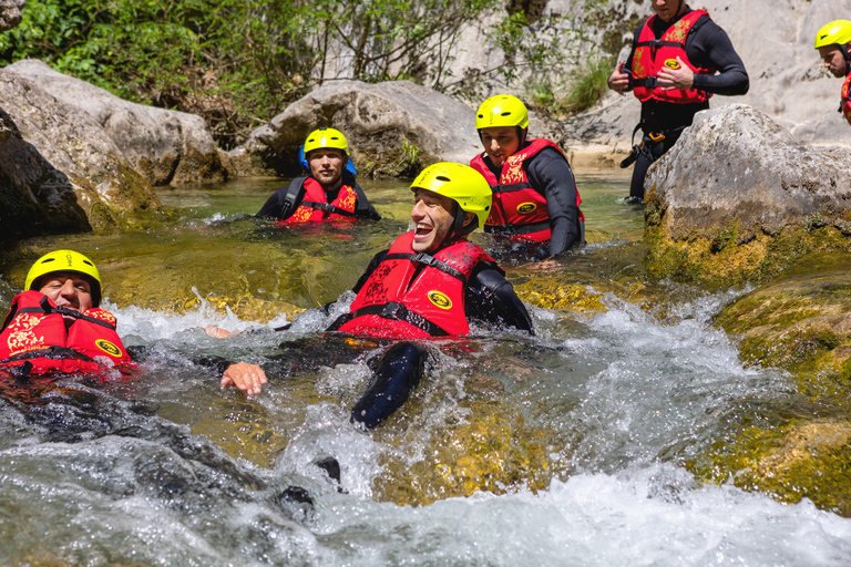 From Split: Canyoning on Cetina RiverTransfer from Split - Riva Promenade Meeting Point