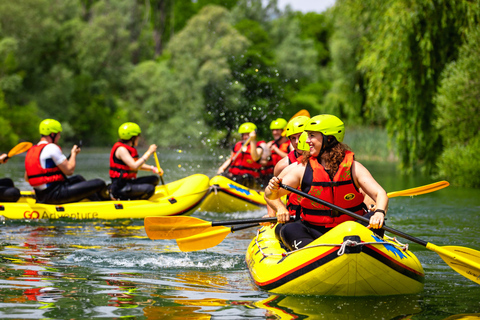 From Split/Šestanovac: Cetina River Whitewater Rafting Tour Base Camp Meeting Point in Šestanovac (NO Transfer)