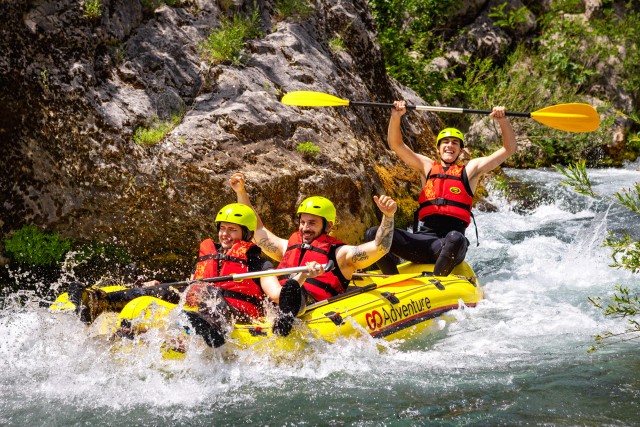 Visit From Split Rapid Rafting on the Cetina river in Spalato, Croazia