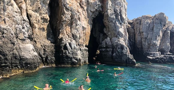 Faliraki: Boat Trip to Afantou Caves, Anthony Quinn, Ladiko