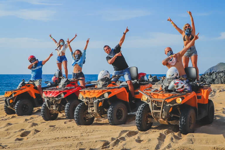 Cabo San Lucas: Beach & Desert ATV Tour with Tequila Tasting Double Atv