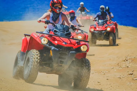Cabo: Beach & Desert Single ATV Tour with Tequila Tasting