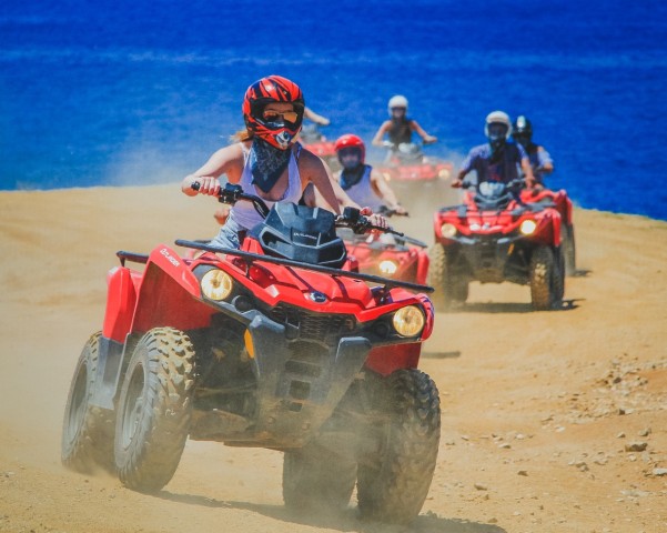 Visit Cabo Beach & Desert Single ATV Tour with Tequila Tasting in Cabo San Lucas