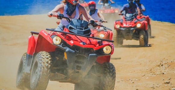 Cabo: Beach & Desert Single ATV Tour + Tequila Tasting