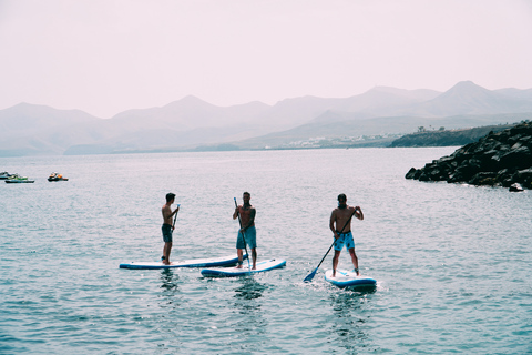 Puerto del Carmen: SUP Stand-Up Paddle class with insturctor Puerto del Carmen: Stand-Up Paddle Board Rental