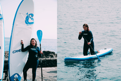 Puerto del Carmen: SUP Stand-Up Paddle class with insturctor Puerto del Carmen: Stand-Up Paddle Board Rental