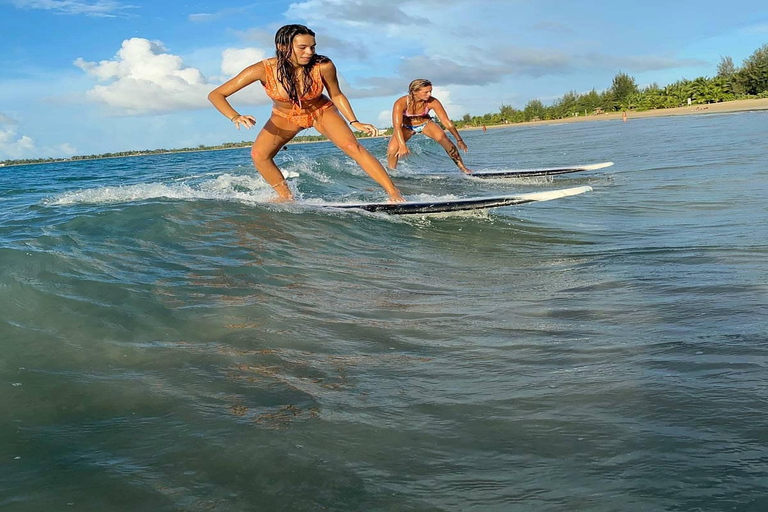 Carolina : leçon de surf pour débutants et location de planche de surf prolongée