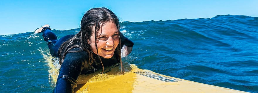 Santa Barbara : Cours de surf