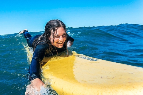 Lección de surf de Santa BárbaraLección de surf de medio día