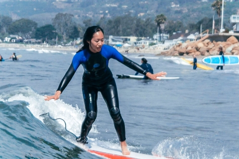 Leçon de surf à Santa BarbaraDemi-journée de cours de surf