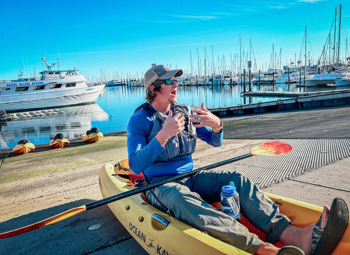 Santa Barbara: Guidet tur i kajak med vilde dyr