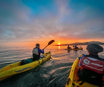 Santa Barbara Harbor: Sunset Kayak Tour (2 Hours)